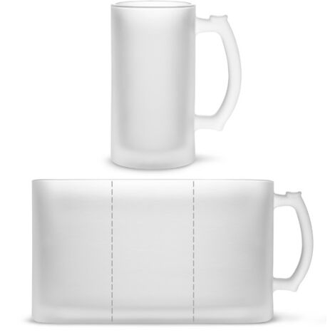 Bierpul van matglas